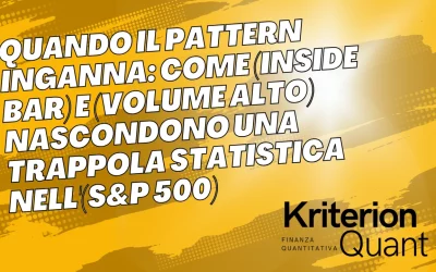 Quando il Pattern Inganna: Come [Inside Bar] e [Volume] Nascondono una Trappola Statistica nellSP500 (SPY)