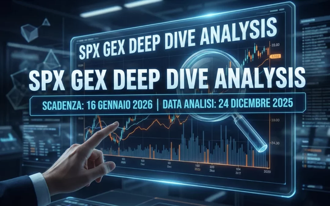 (SPX GEX Deep Dive Analysis) Scadenza: 16 Gennaio 2026 | Data Analisi: 24 Dicembre 2025