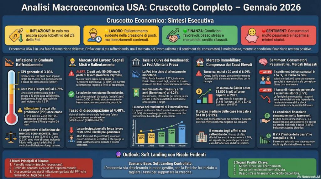 AnalisiMacro USA Gennaio 2026 Dashboard
