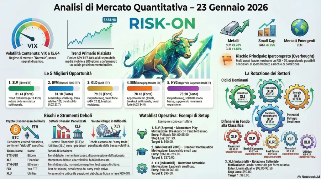 Analisi Mercato Quantitativa Gennaio 2026