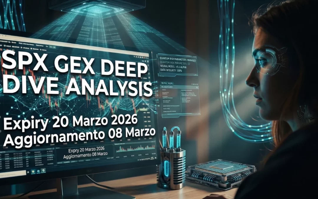 (SPX GEX Deep Dive Analysis) — Expiry 20 Marzo 2026 Aggiornamento 08 Marzo