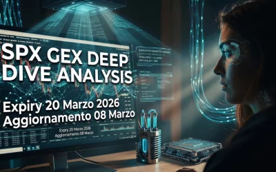 (SPX GEX Deep Dive Analysis) — Expiry 20 Marzo 2026 Aggiornamento 08 Marzo